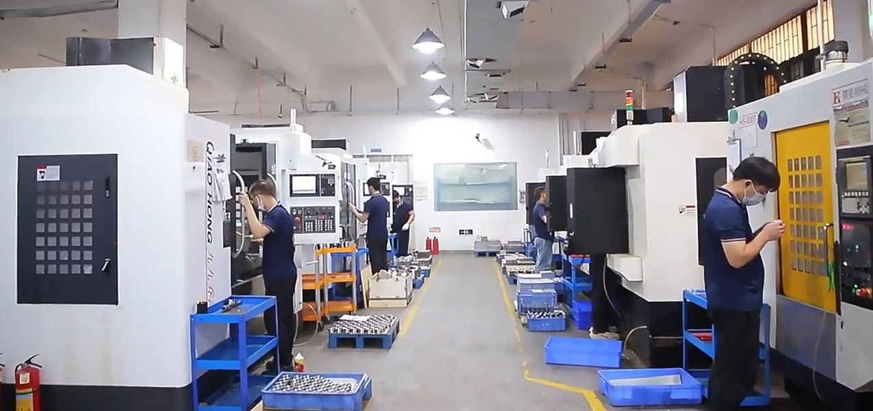 Dongguan Zhongwei Metal Products Co., Ltd 製造者の生産ライン