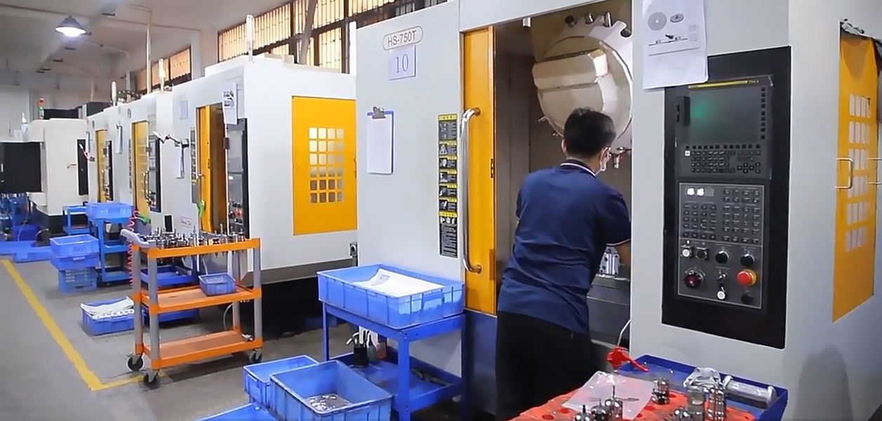 Dongguan Zhongwei Metal Products Co., Ltd 製造者の生産ライン