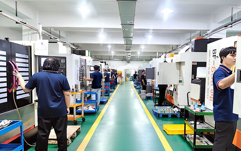 Dongguan Zhongwei Metal Products Co., Ltd 製造者の生産ライン