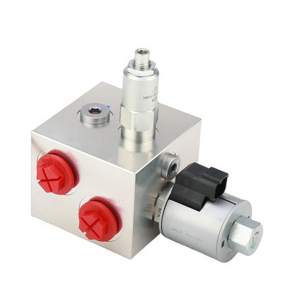 アルミ液圧バルブブロックソレノイドバルブ 12V CNC加工サービス